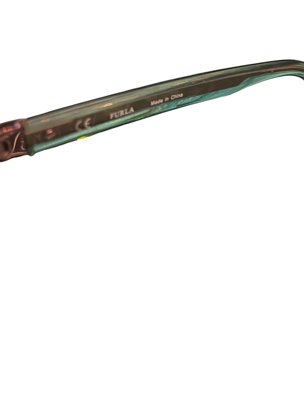 Furla SFU258K Tortoise & Mint Green Polarized Sunglasses with Case - Picture 15 of 15